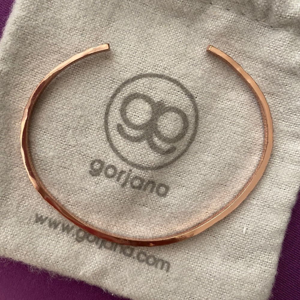 Gorjana hammered bracelet
